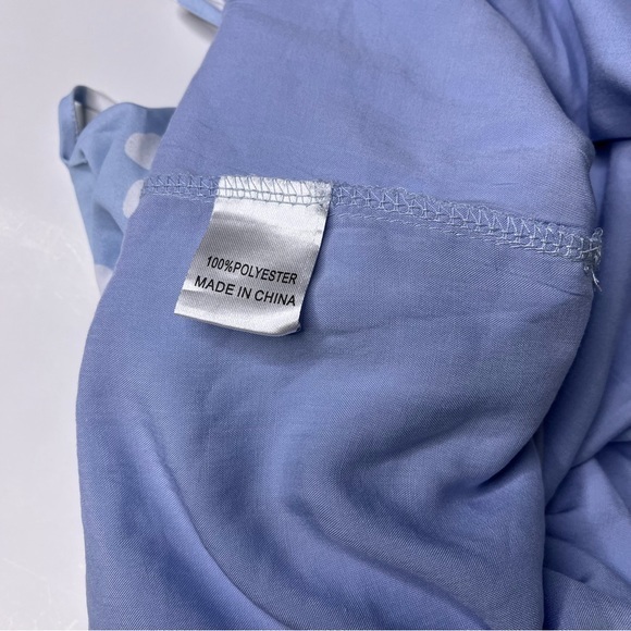 NWT Princess Polly Dare Mini Dress Baby Blue Size 12 - Picture 4 of 11